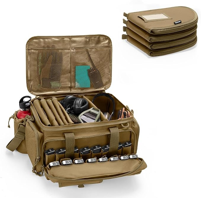 DSLEAF Tactical Pistol Range Bag